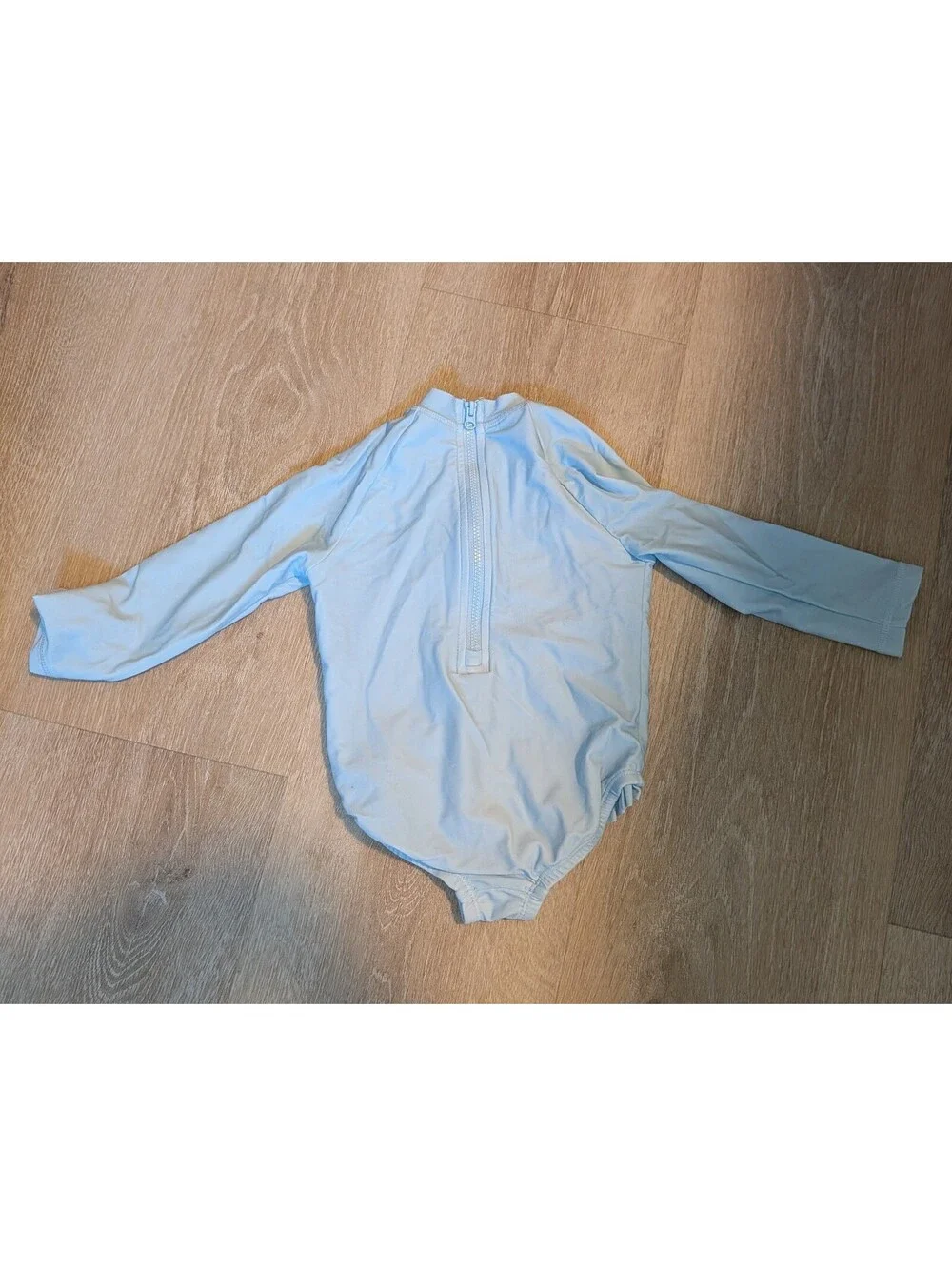 Hanna Andersson Disney Frozen II Elsa Long Sleeve Baby Swimsuit Rashguard